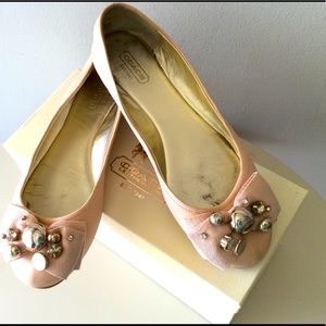 Coach ballerina shoes